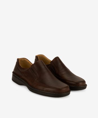 Alternative view of SAPATO LOAFER EM PELE PULL-UP COM SOLA EXTRA CONFORTO