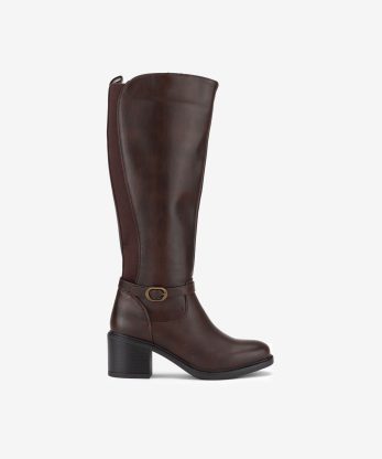 BOTA ALTA COMBINADA DE TACÃO