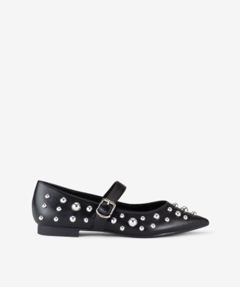 SAPATO MARY JANE COM APLICAÇÕES