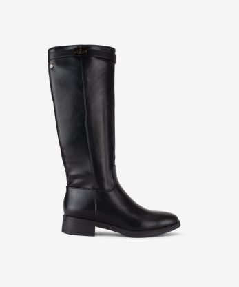 BOTA ALTA ESTILO CAVALEIRA - PRETO, 39