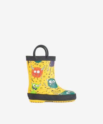 BOTA EM BORRACHA IMPERMEAVÉL COM ESTAMPADO