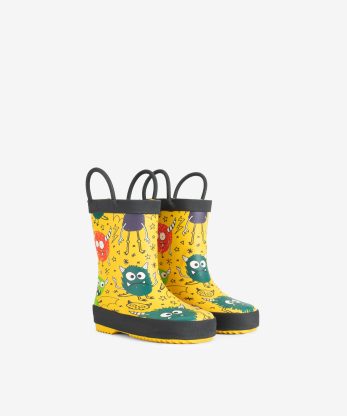 Alternative view of BOTA EM BORRACHA IMPERMEAVÉL COM ESTAMPADO