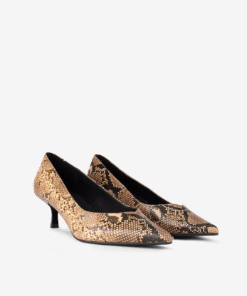 Alternative view of SAPATO PUMP EFEITO PELE ESTAMPADA