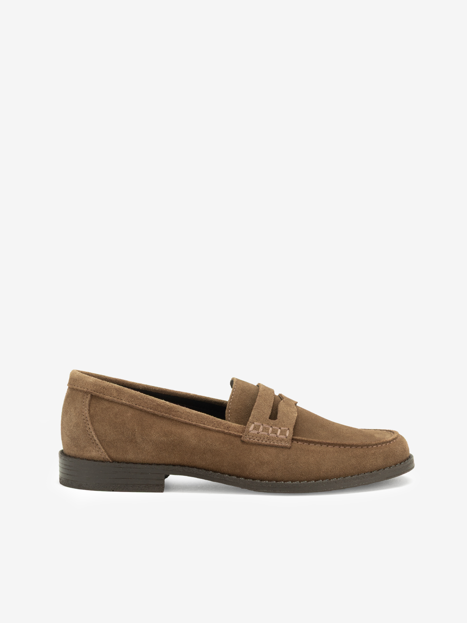 SAPATO MOCASSIM EM CROUTE