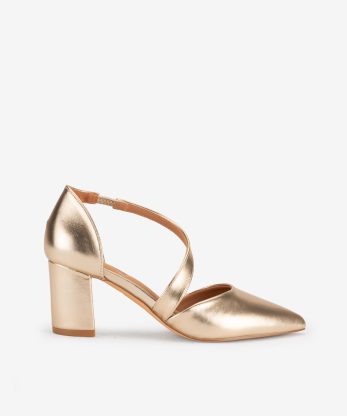 SAPATO PUMP ABERTO DE ELÁSTICO