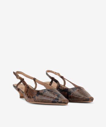Alternative view of SAPATO SLING BACK ESTAMPADO