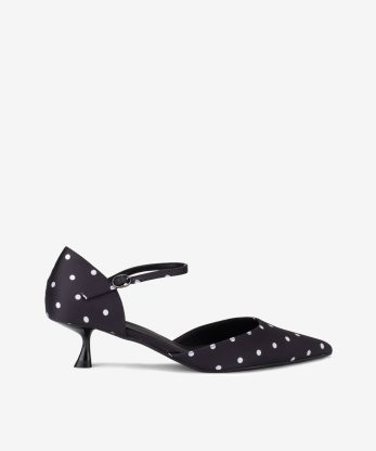 SAPATO STILETTO ABERTO LATERAL DE FIVELA