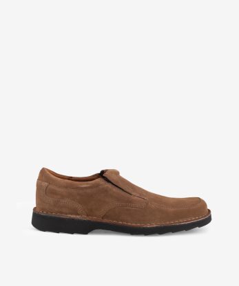 SAPATO SLIP ON EM CROUTE CAMURÇA
