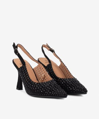 Alternative view of SAPATO PUMP SLING BACK COM CRISTAIS