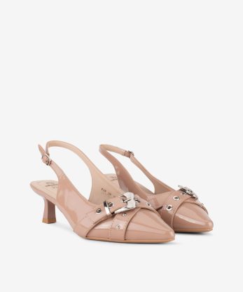 Alternative view of SAPATO PUMP SLING BACK EFEITO PELE