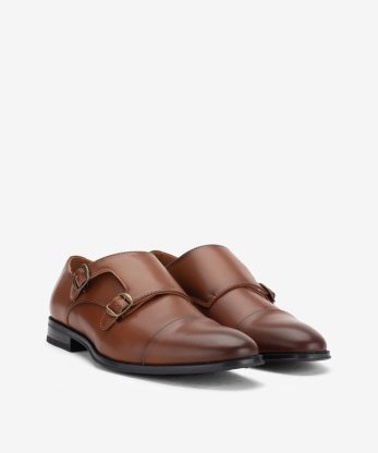 Alternative view of SAPATO MONK DUPLA FIVELA ESTILO CLÁSSICO COM CAP TOE