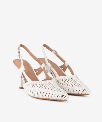 Alternative view of SAPATO SLING BACK EFEITO PELE