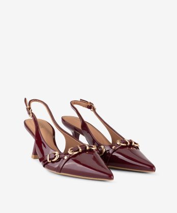 Alternative view of SAPATO SLING BACK EM VERNIZ