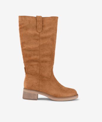 BOTA CAVALEIRA COM FORMA QUADRADA