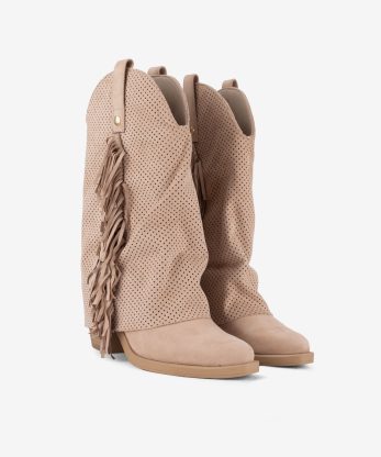 Alternative view of BOTA TEXANA COM FRANJAS