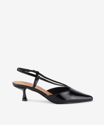 SAPATO SLING BACK EFEITO PELE