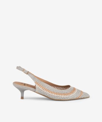 SAPATO SLING BACK DE SALTO KITTEN