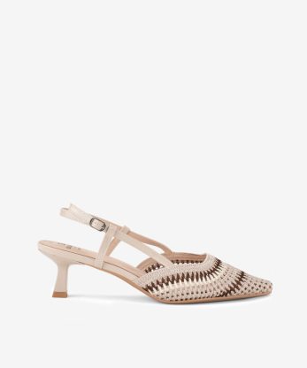 SAPATO PUMP SLING BACK EM MESH