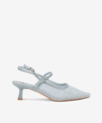 SAPATO PUMP SLING BACK EM MESH