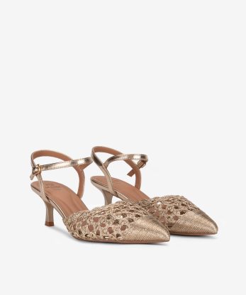 Alternative view of SAPATO SLING BACK EM RÁFIA