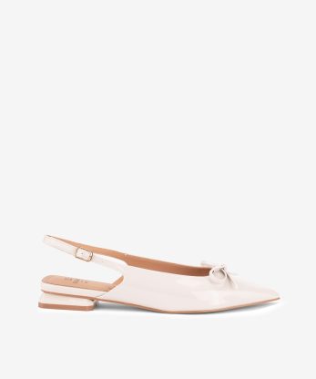 SAPATO SLING BACK EM VERNIZ