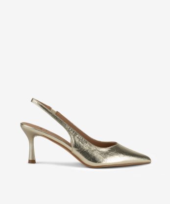 SAPATO DE SALTO SLING BACK