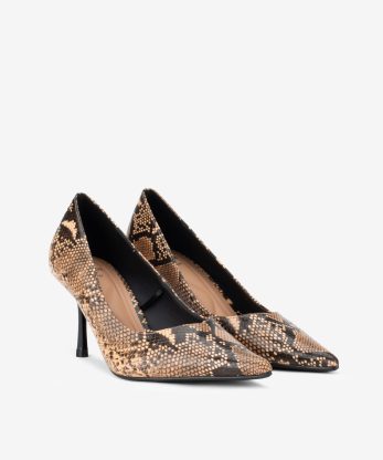 Alternative view of SAPATO PUMP EFEITO PELE ESTAMPADA