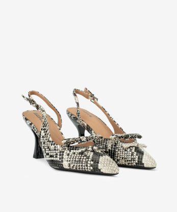 Alternative view of SAPATO SLING BACK ESTAMPADO