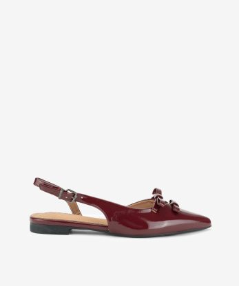 SAPATO SLING BACK EM VERNIZ