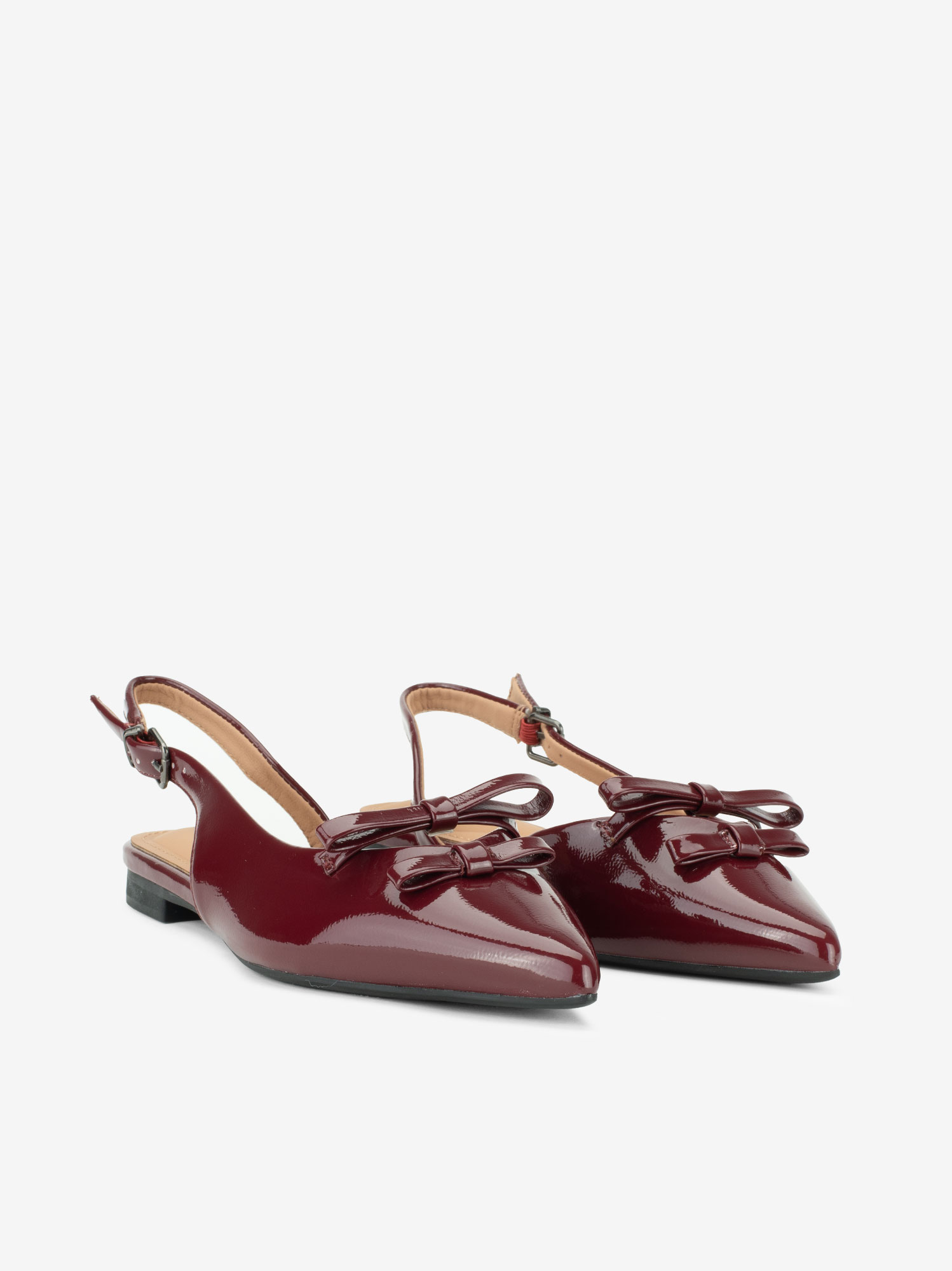 SAPATO SLING BACK EM VERNIZ - Image 2