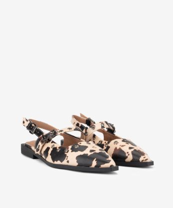 Alternative view of SAPATO SLING BACK ESTAMPADO