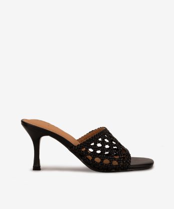 SANDÁLIA MULE ENTRANÇADA