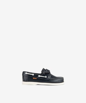SAPATO ESTILO VELA DE VELCRO EM PELE