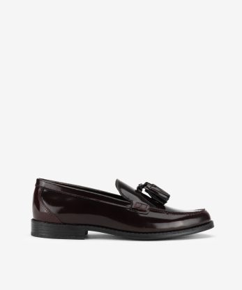 SAPATO LOAFER EM PELE