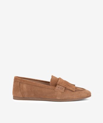SAPATO MOCASSIM EM CROUTE