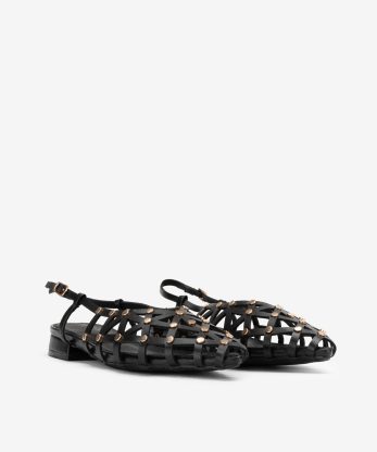 Alternative view of SAPATO SLING BACK COM TACHAS