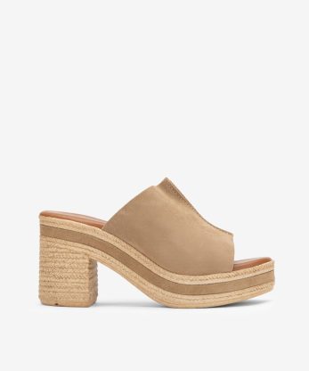 SANDÁLIA MULE EM CROUTE
