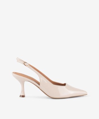SAPATO PUMP SLING BACK EFEITO PELE