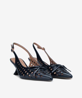 Alternative view of SAPATO PUMP SLING BACK PERFURADO