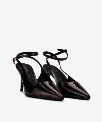 Alternative view of SAPATO PUMP SLING BACK EM CETIM