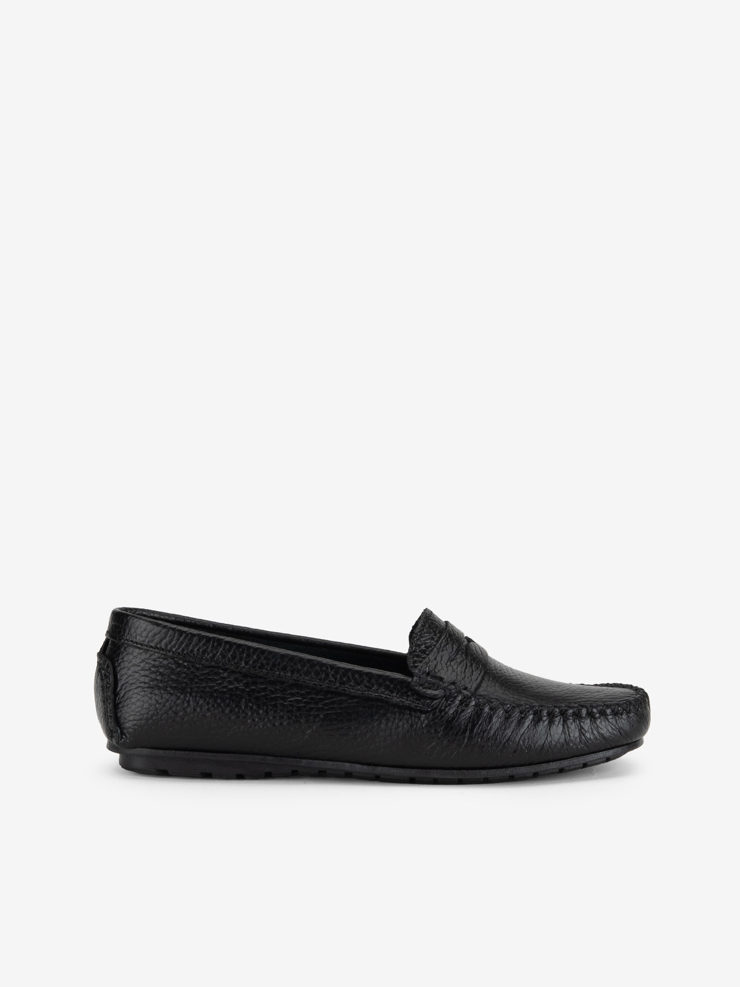 SAPATO MOCASSIN EM PELE COM COSTURA MANUAL - Image 5
