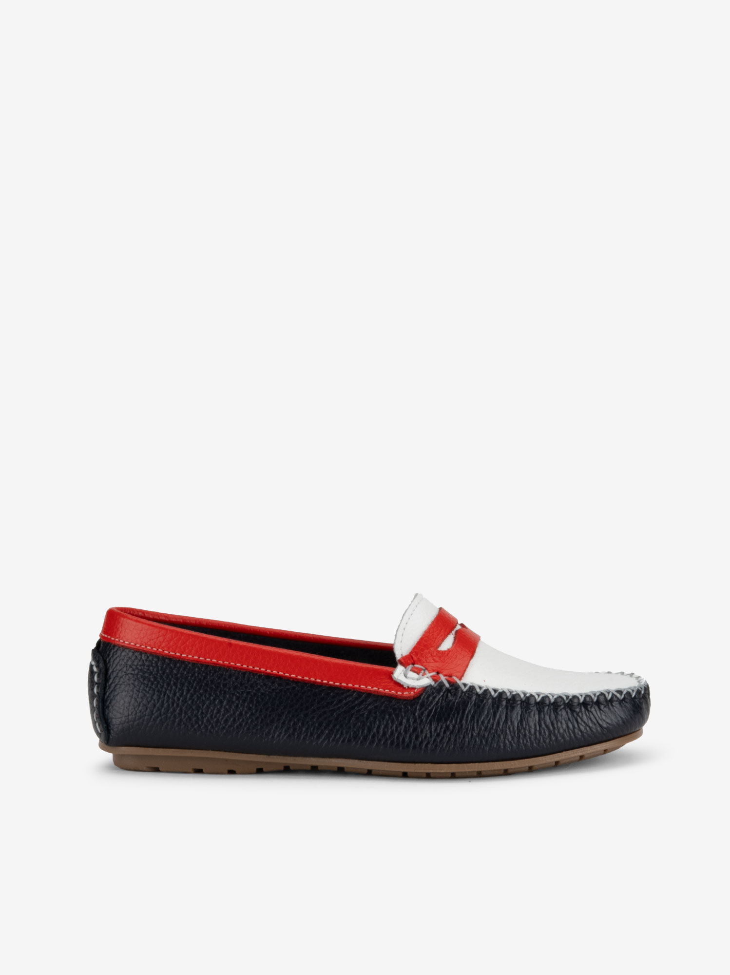 SAPATO MOCASSIM SLIP ON EM PELE COM TRAVESSÃO - Image 6