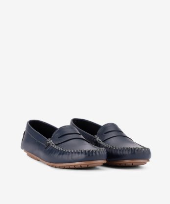 Alternative view of SAPATO MOCASSIM SLIP ON EM PELE COM TRAVESSÃO