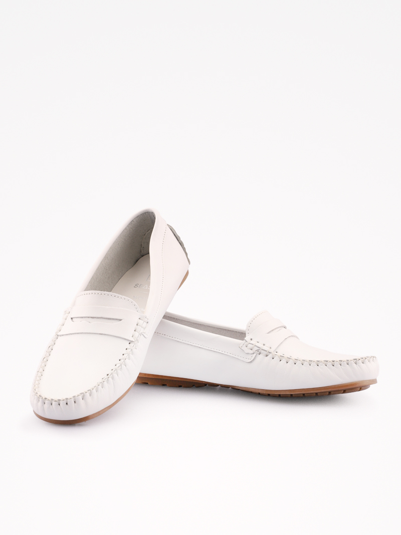 SAPATO MOCASSIM SLIP ON EM PELE COM TRAVESSÃO - Image 5