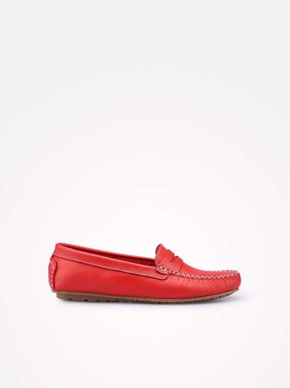 SAPATO MOCASSIM SLIP ON EM PELE COM TRAVESSÃO - Image 9