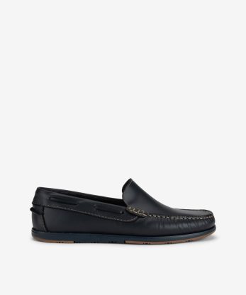 SAPATO MOCASSIM SLIP ON EM PELE
