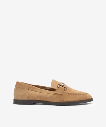 SAPATO LOAFER EM CROUTE