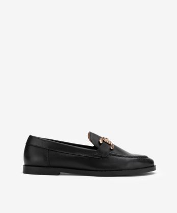 SAPATO LOAFER EM PELE