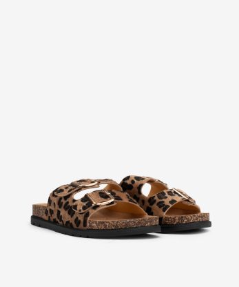 Alternative view of SANDÁLIA ESTAMPADA LEOPARDO