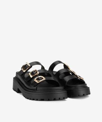 Alternative view of SANDÁLIA ESTILO CLOG EM SOLA CHUNKY